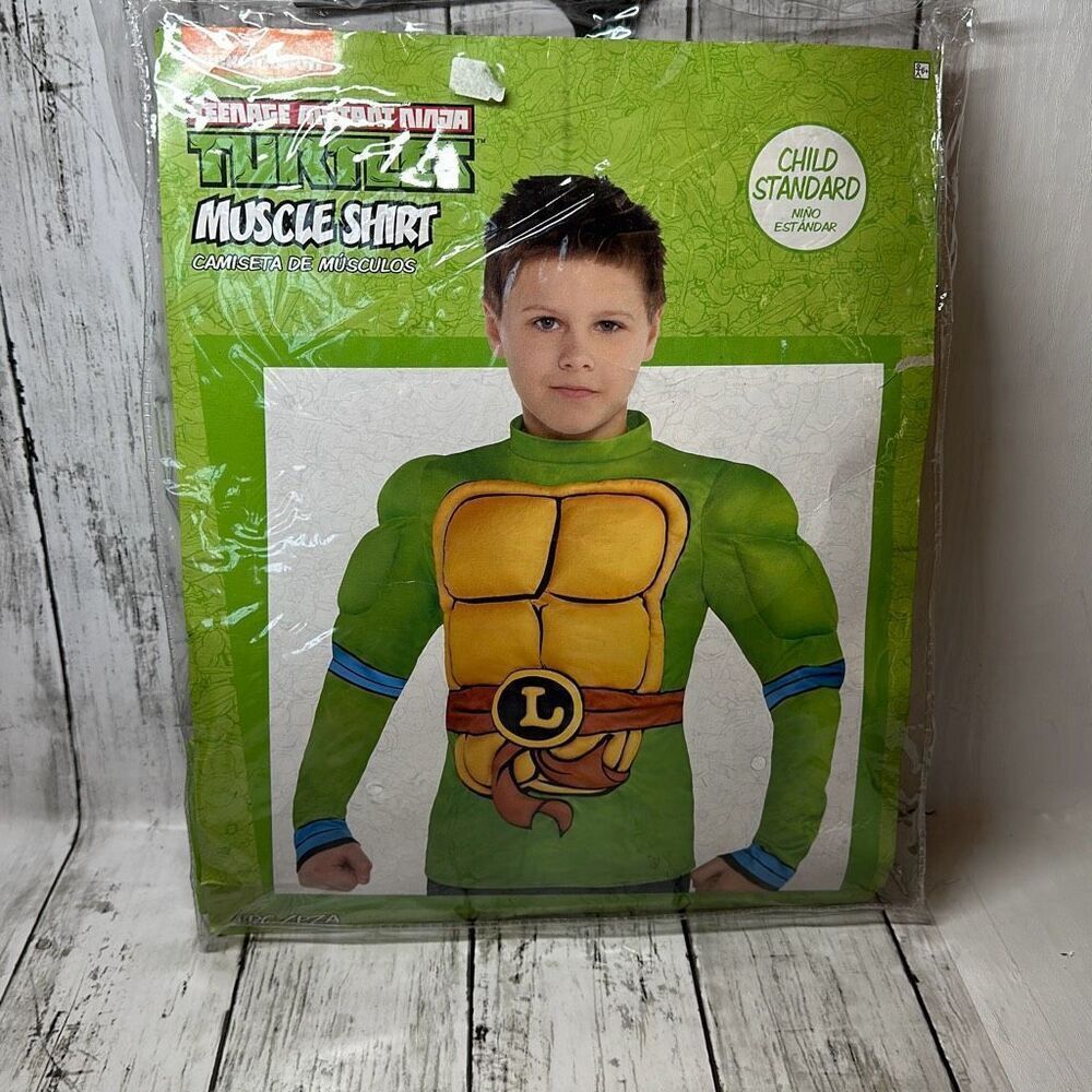 Nickelodeon Teenage Mutant Ninja Turtles Childs Standard Muscle Shirt  up to‎ 10